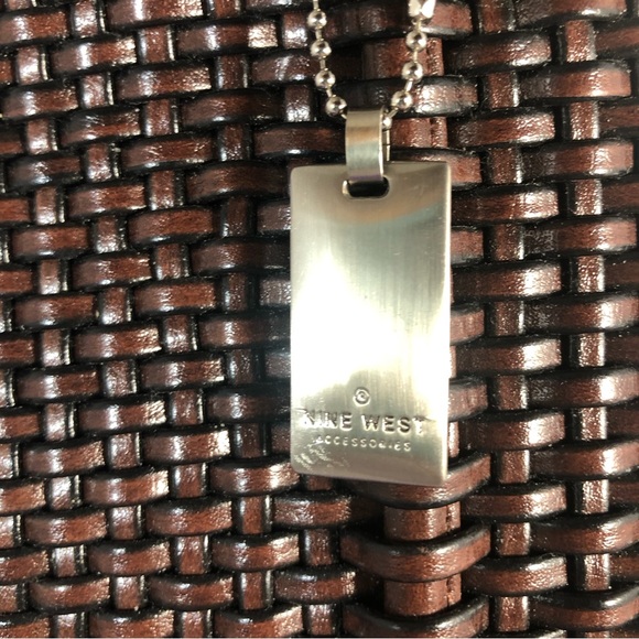 Nine West Three Compartment Weaved Purse - Picture 3 of 11